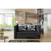 SCHLAFSOFA  in Webstoff Anthrazit  - Anthrazit/Schwarz, Design, Kunststoff/Textil (132/62/70cm) - MID.YOU