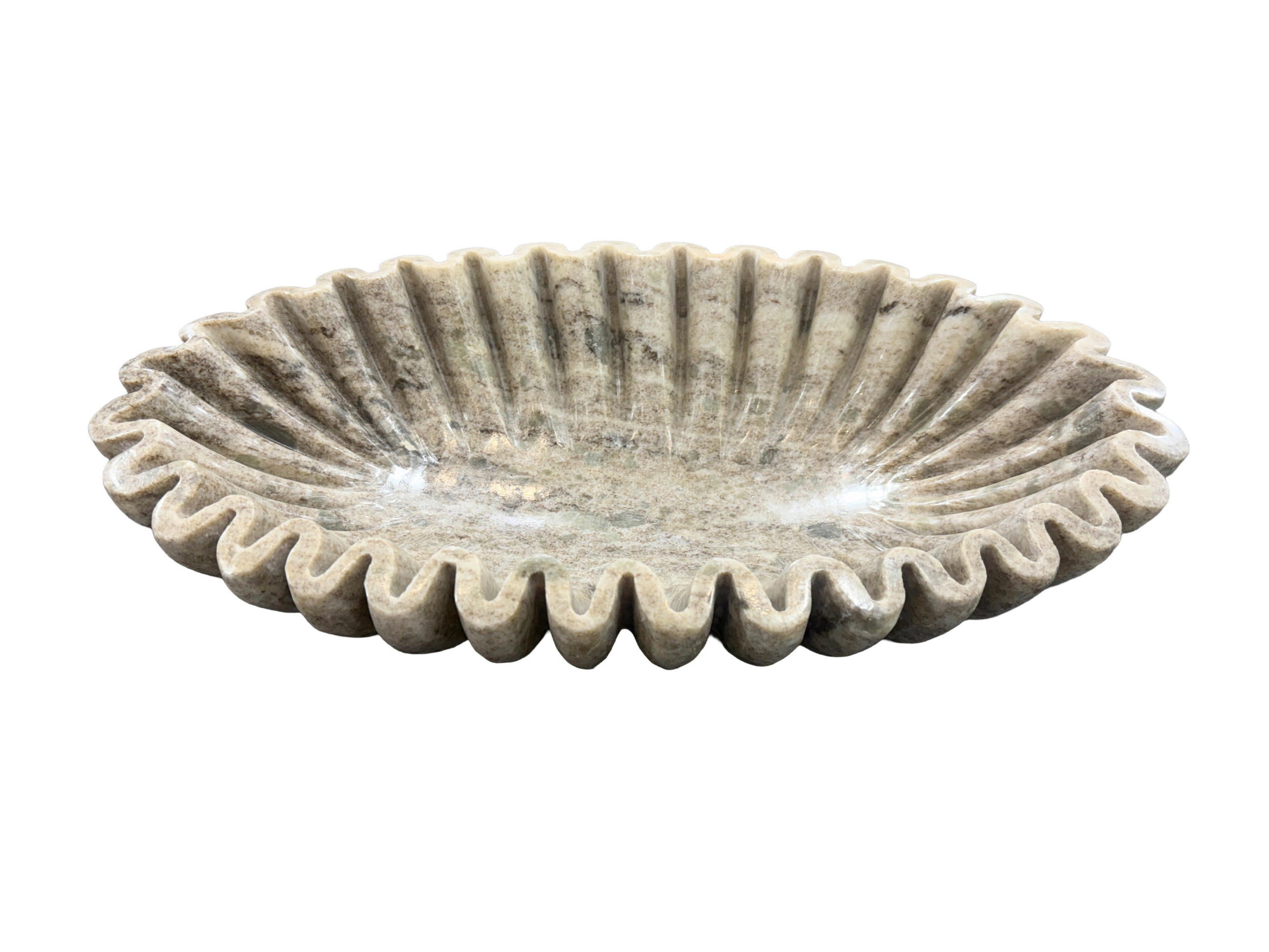 DEKOSCHALE - Dunkelbraun, Design, Stein (35/17/7cm) - Ambia Home