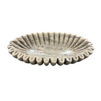 DEKOSCHALE - Dunkelbraun, Design, Stein (35/17/7cm) - Ambia Home