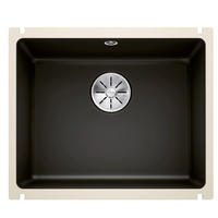 SPÜLE 523740  - Schwarz, Keramik (54,3/20/45,6cm) - Blanco