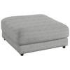 HOCKER in Textil Grau  - Schwarz/Grau, Design, Kunststoff/Textil (100/86/100cm) - Lomoco