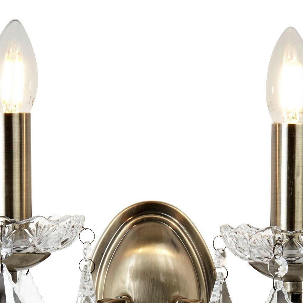 VÄGGLAMPA Paris 32/27 cm   - klar, Design, metall/glas (32/27cm)