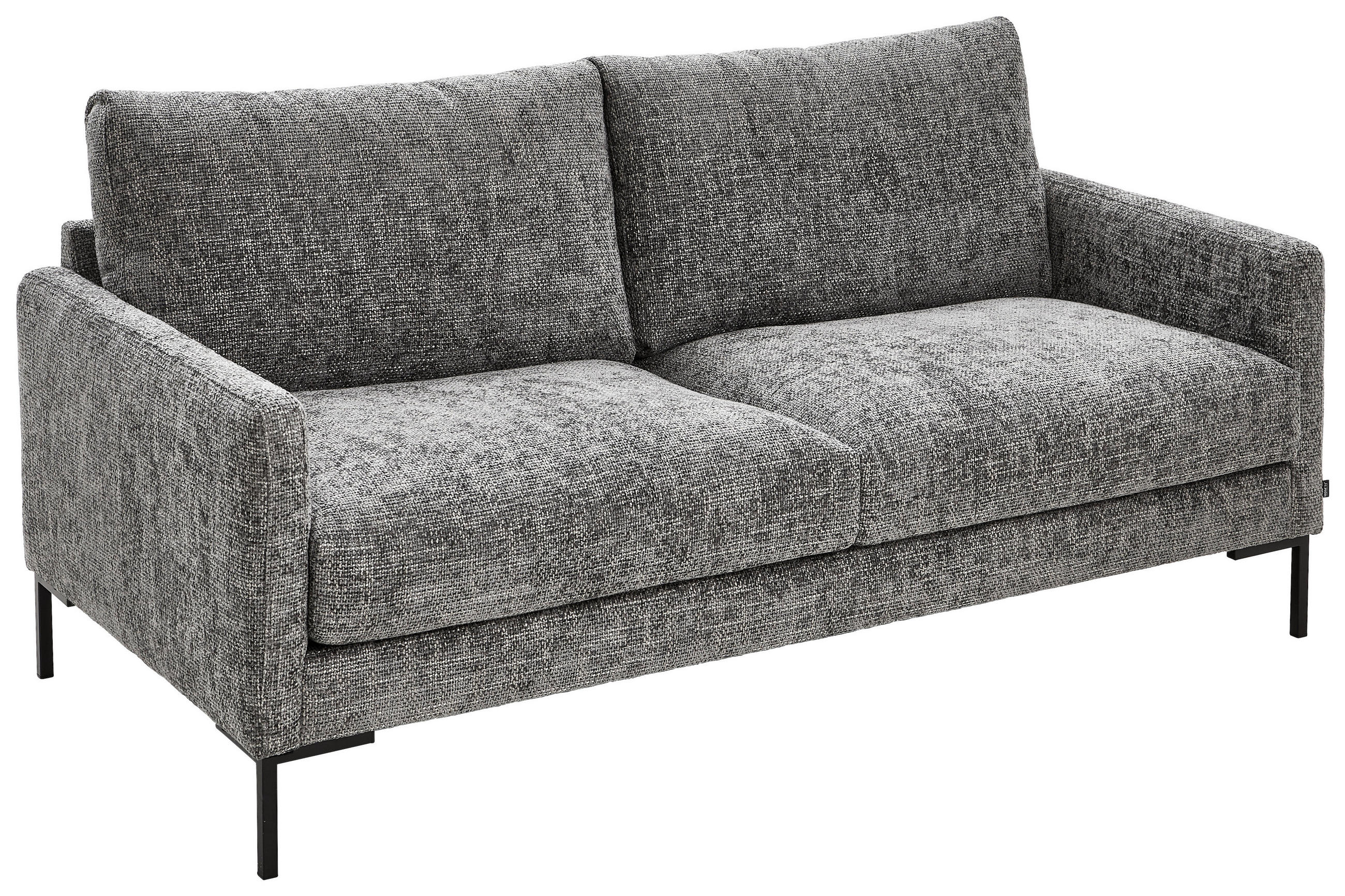 Thumbnail - Hom`in 2,5-Sitzer, Grau, Textil, Füllung: Schaumstoff, Polyethersulfon (Pes), 176x78x90 cm, Wohnzimmer, Sofas & Couches,...