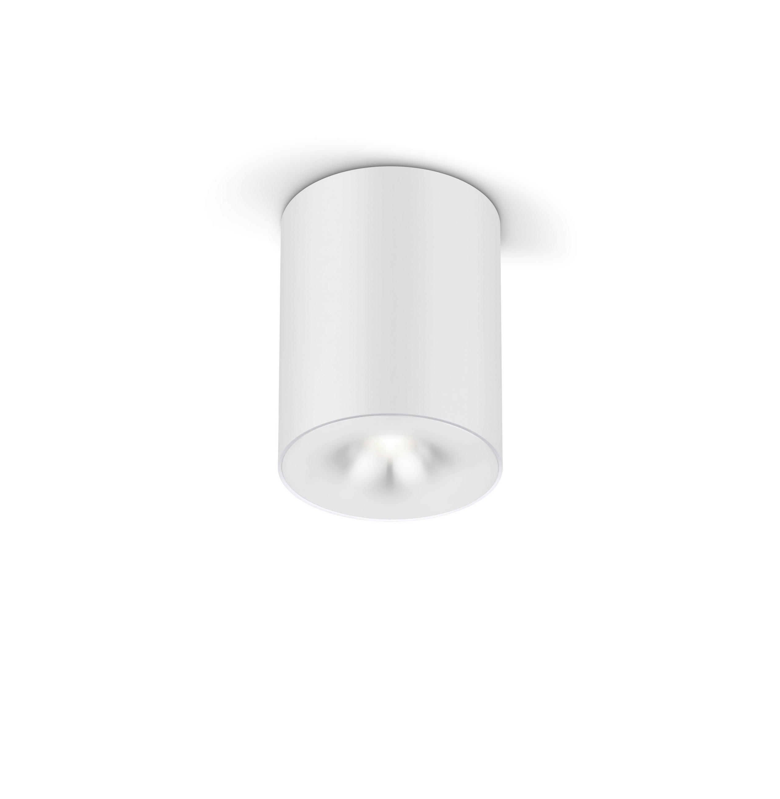 LED-DECKENLEUCHTE Nio 7.8/10 cm  - Weiß, Design, Metall (7.8/10cm) - Helestra