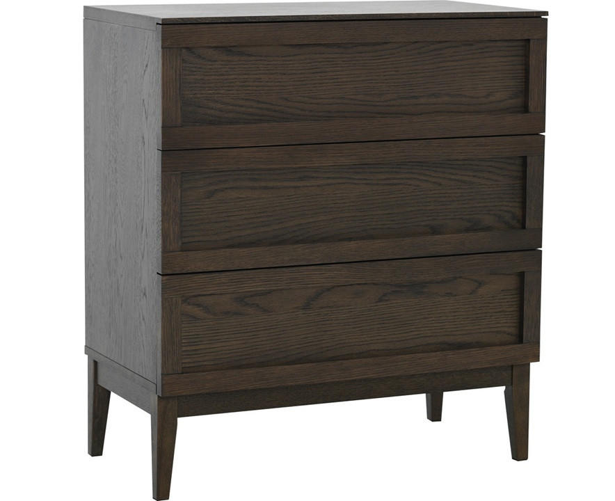 BYRÅ 80/89/42 cm  - mörkbrun, Design, trämaterial/trä (80/89/42cm) - Best Price
