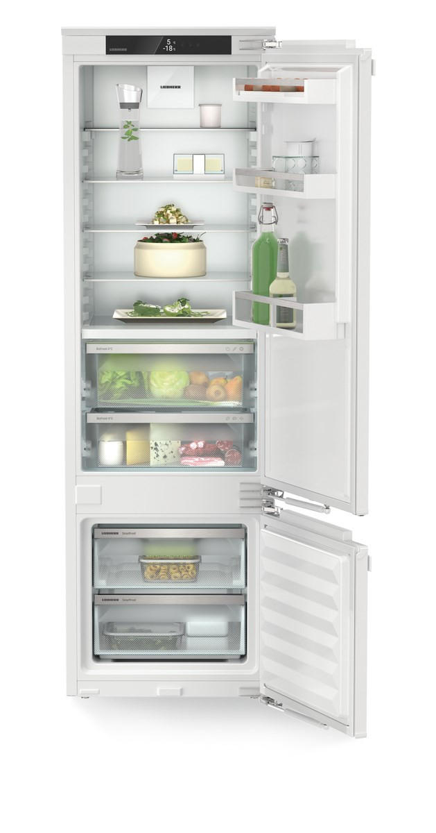 KÜHL-GEFRIER-KOMBINATION ICBBI5122-22  - Weiß, Basics, Kunststoff (55,9/177/54,6cm) - Liebherr