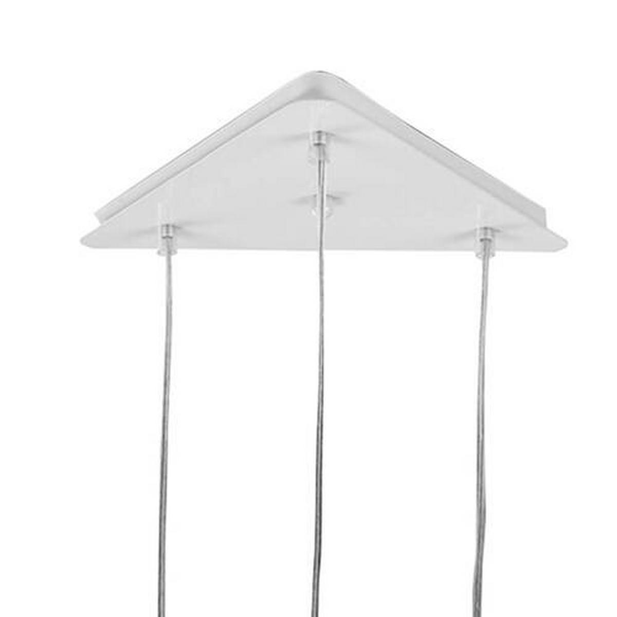 ZÁVĚSNÉ SVÍTIDLO, 44/120 cm  - bílá, Design, kov (44/120cm)