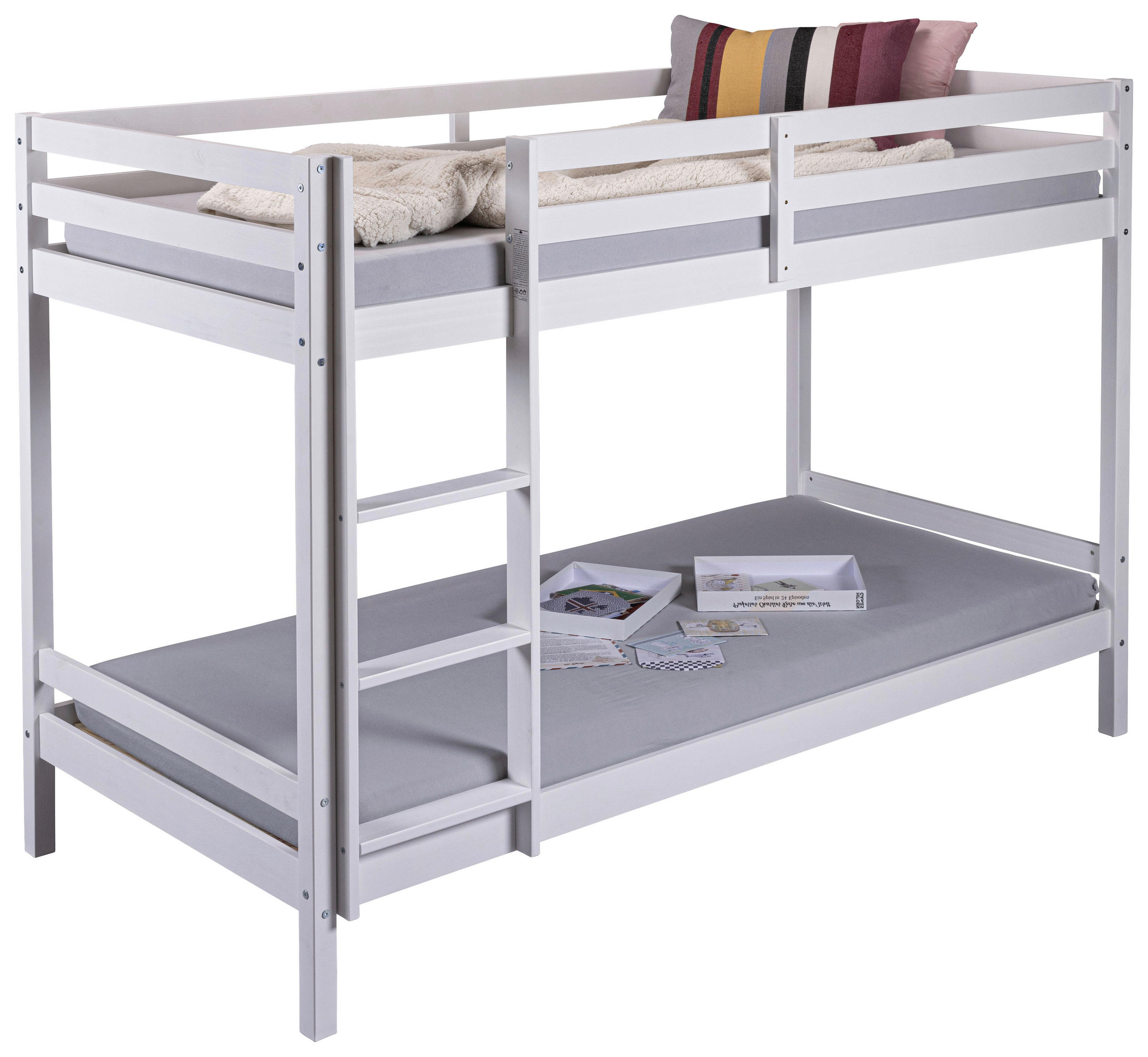 ETAGENBETT 90/200 cm Weiß  - Weiß, MODERN, Holz (90/200cm) - MID.YOU