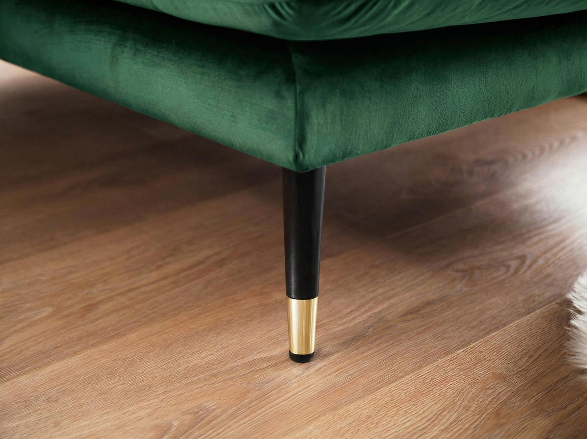 2-SITZER-SOFA TOKIO-2S SOFA Samt Grün  - Grün, MODERN, Textil (180/89/100cm) - MID.YOU