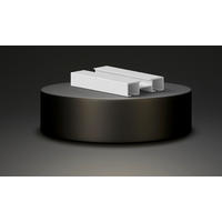 VODILO ZA ZAVESE      bela  - bela, Basics, kovina (250/5,3/1cm) - Gardinia