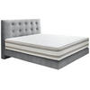 BOXSPRINGBETT 160/200 cm  in Grau  - Grau, Konventionell, Holz/Textil (160/200cm) - Dieter Knoll
