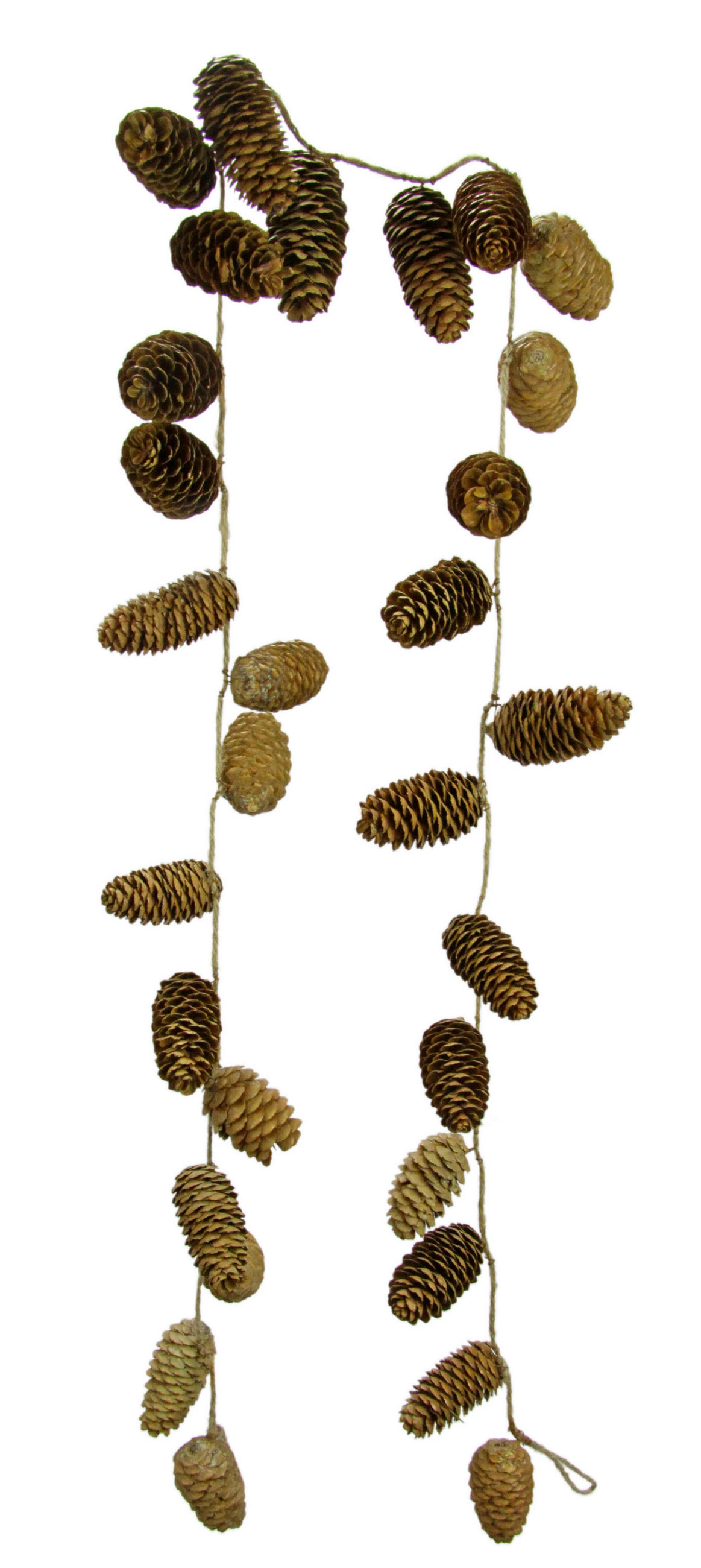 GIRLANDE Naturmaterialien  - Braun, Natur, Naturmaterialien (10/160cm) - X-Mas