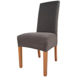 STUHLBEZUG 45/40/65 cm  - Anthrazit, Basics, Textil (45/40/65cm) - Novel