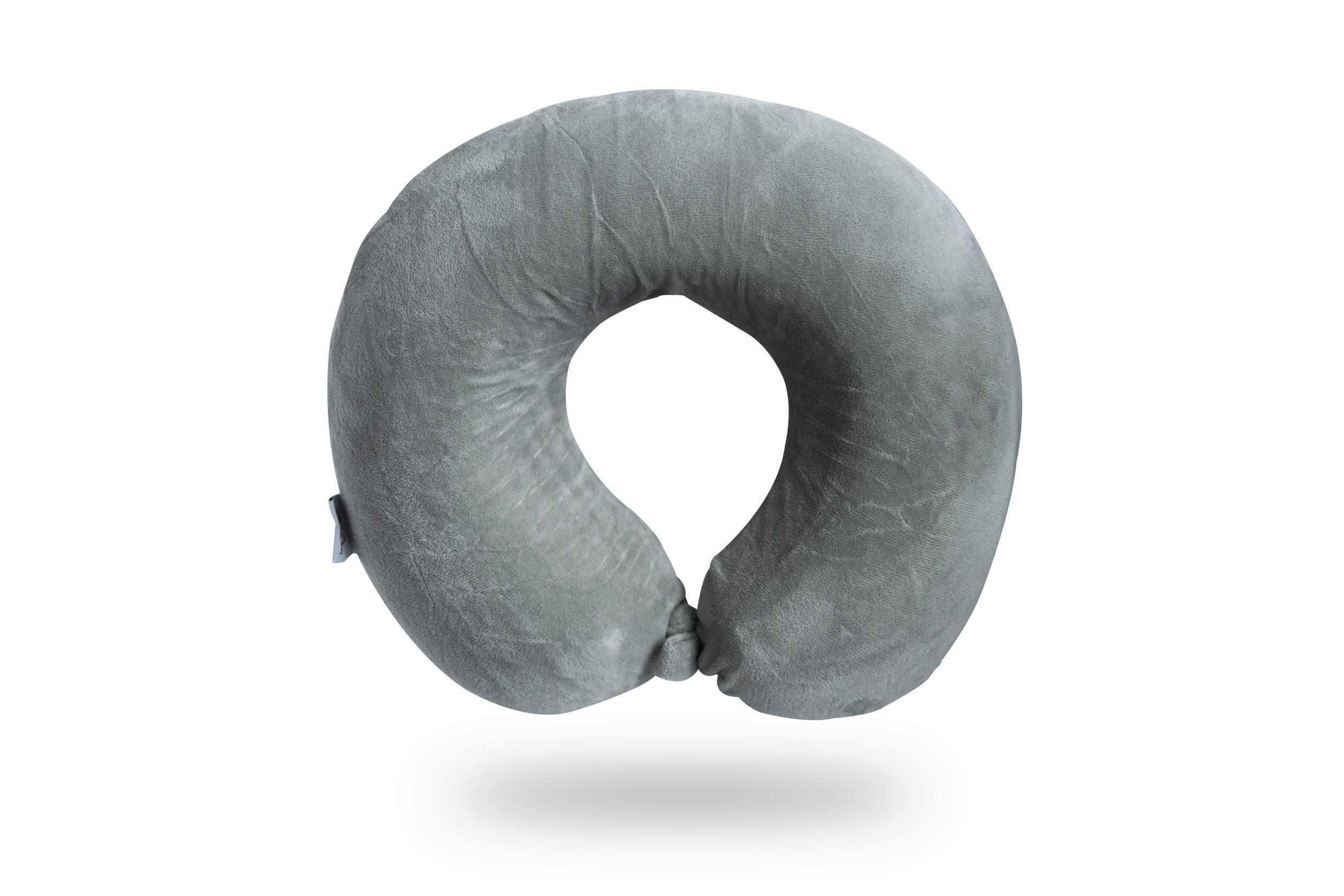 NACKENKISSEN   - Hellgrau/Grau, Basics, Textil