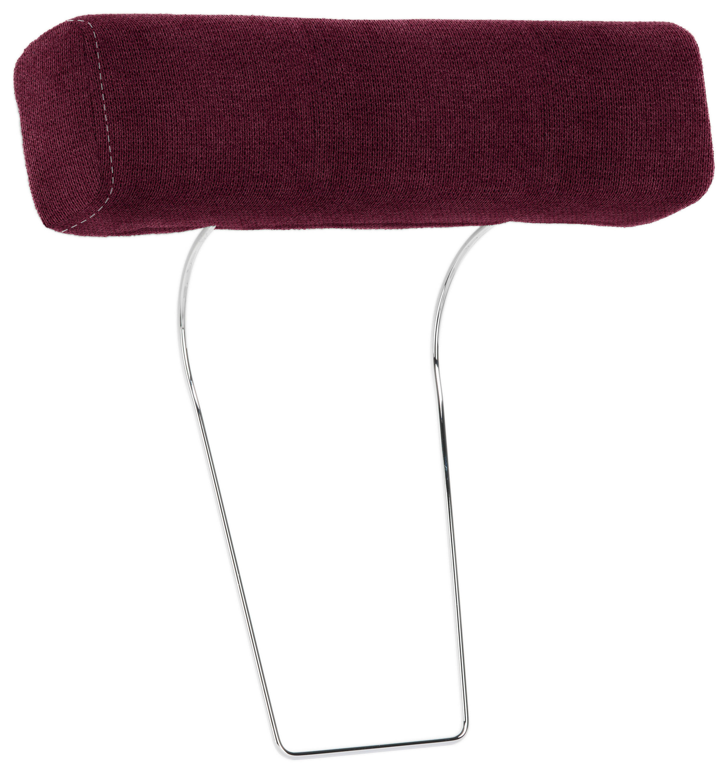 KOPFSTÜTZE in Webstoff  - Dunkelrot, Design, Textil (52/14/12cm) - Carryhome