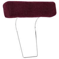 KOPFSTÜTZE in Webstoff  - Dunkelrot, Design, Textil (52/14/12cm) - Carryhome