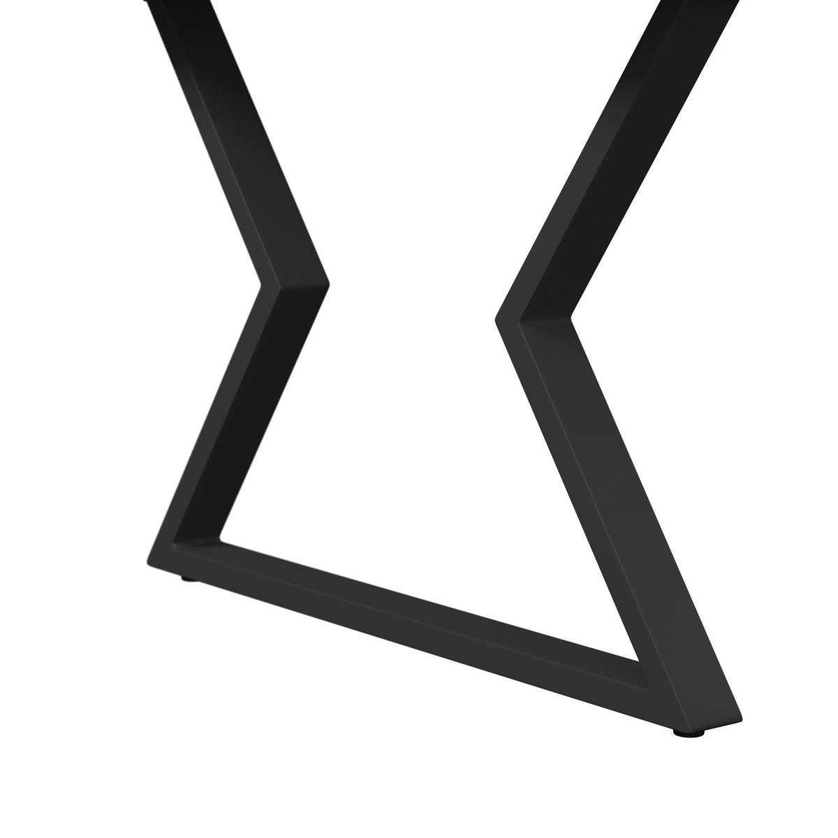 LOUNGEGARNITUR Akazie massiv Stahl  - Dunkelgrau/Beige, MODERN, Holz/Metall (206l) - Ambia Garden