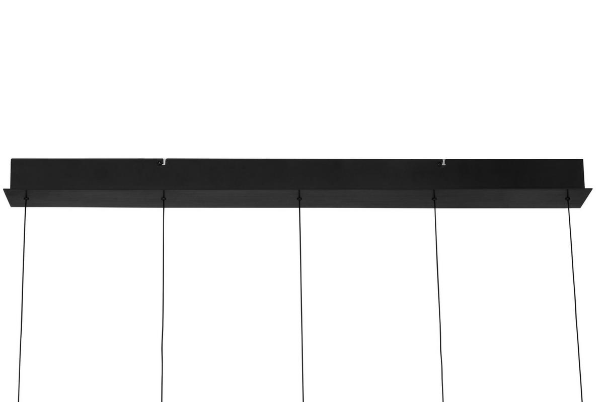 LED-HÄNGELEUCHTE 90/10/170 cm    - Schwarz, Design, Kunststoff/Metall (90/10/170cm) - Novel