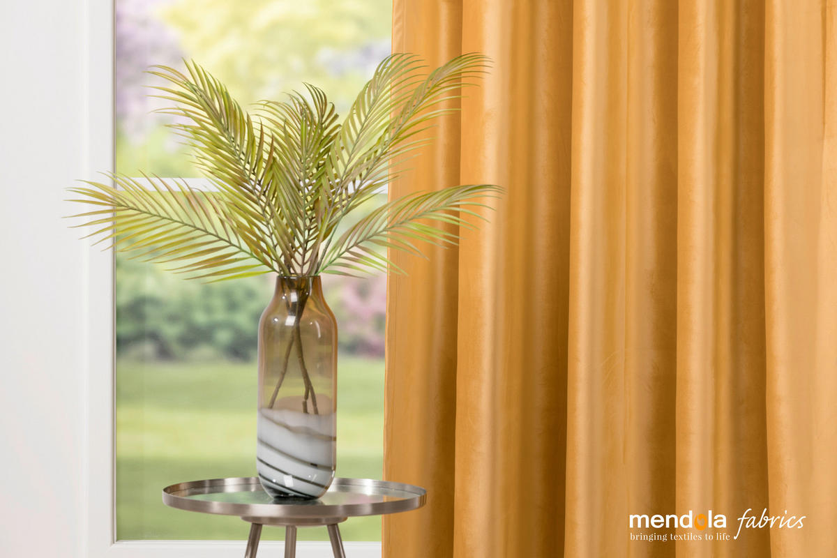 Draperie Confecționată black-out (nu permite trecerea luminii)  - Basics, textil (22/27.5/8cm)