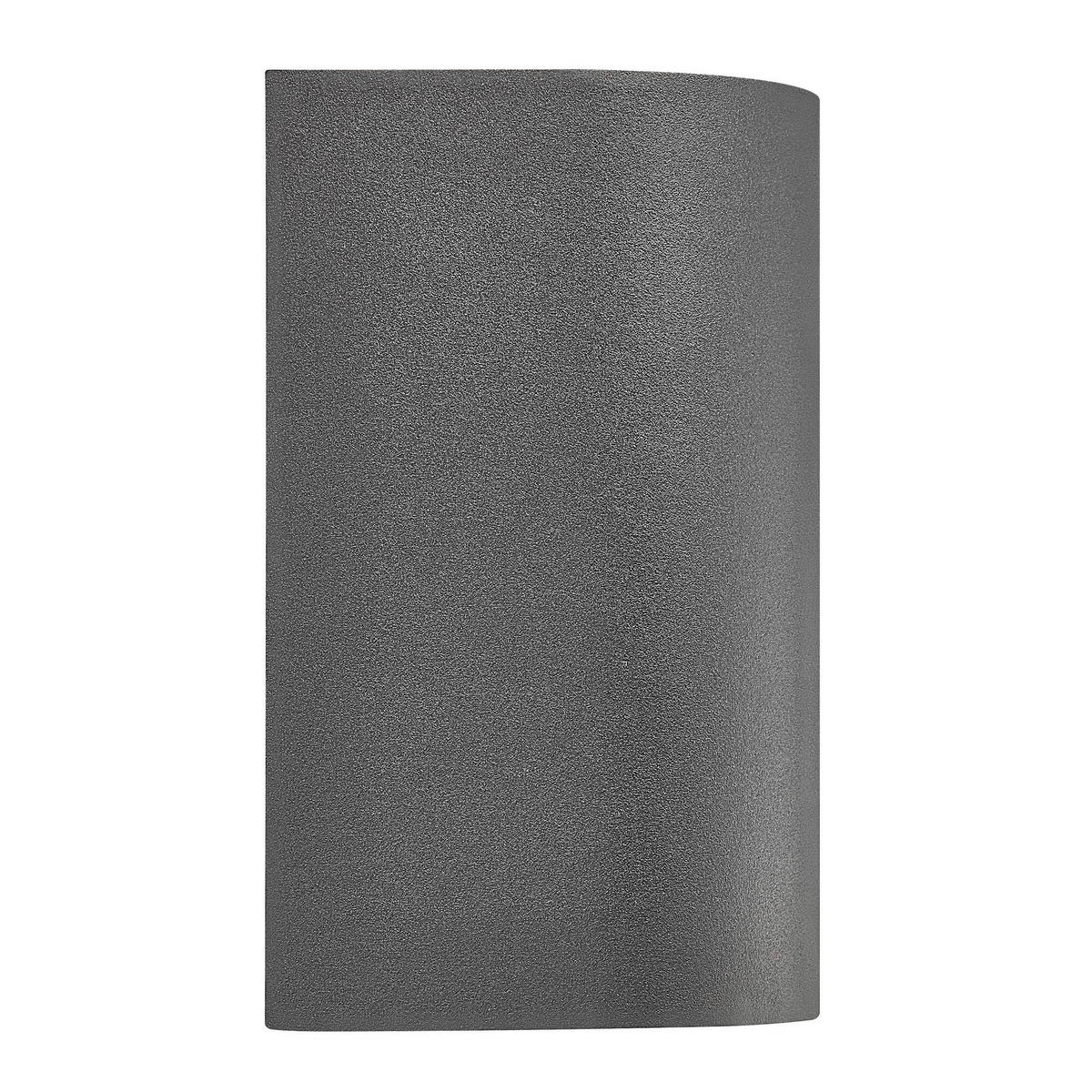 AUßENWANDLEUCHTE 8,7/10/17,2 cm   - Schwarz, Design, Metall (8,7/10/17,2cm) - Nordlux