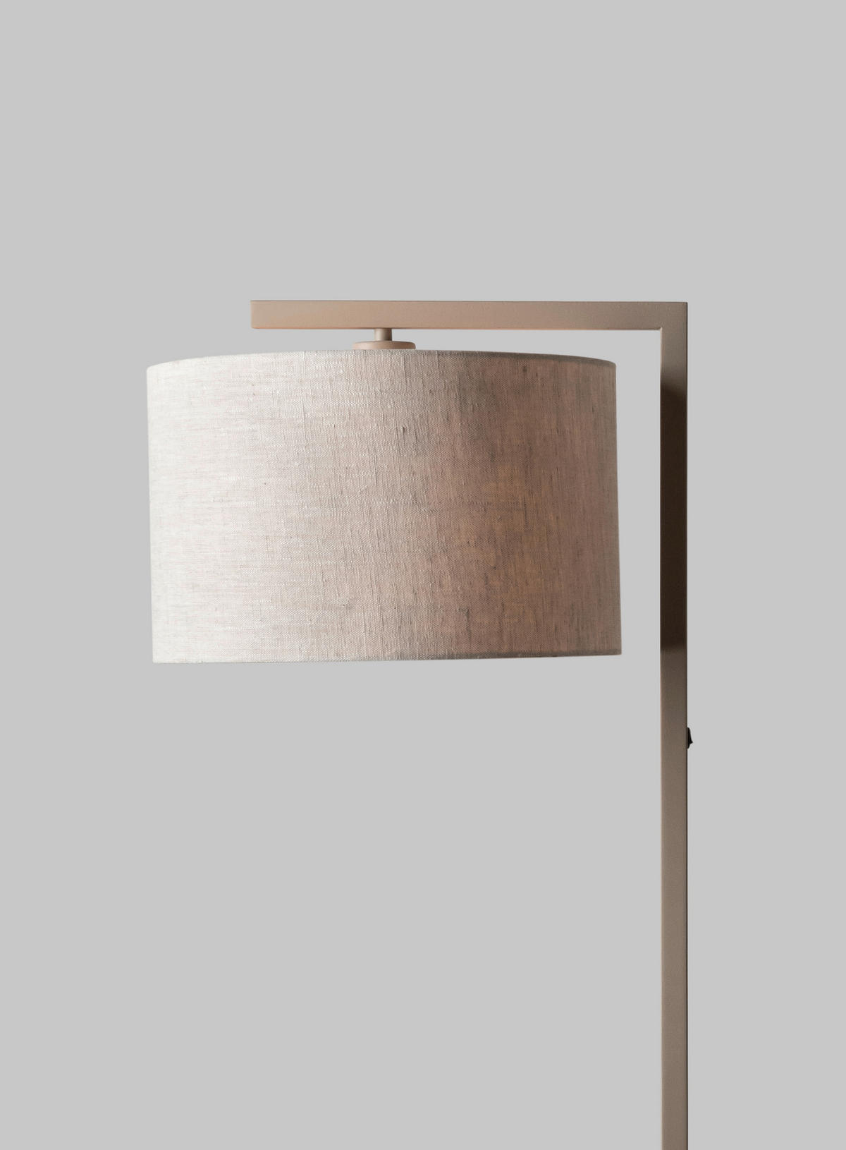 STEHLEUCHTE 30/160 cm    - Sandfarben/Beige, Design, Textil/Metall (30/160cm) - It's about Romi