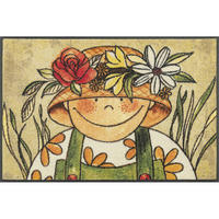 FUßMATTE 50/75 cm Johanna  - Multicolor, KONVENTIONELL, Kunststoff/Textil (50/75cm) - wash+dry