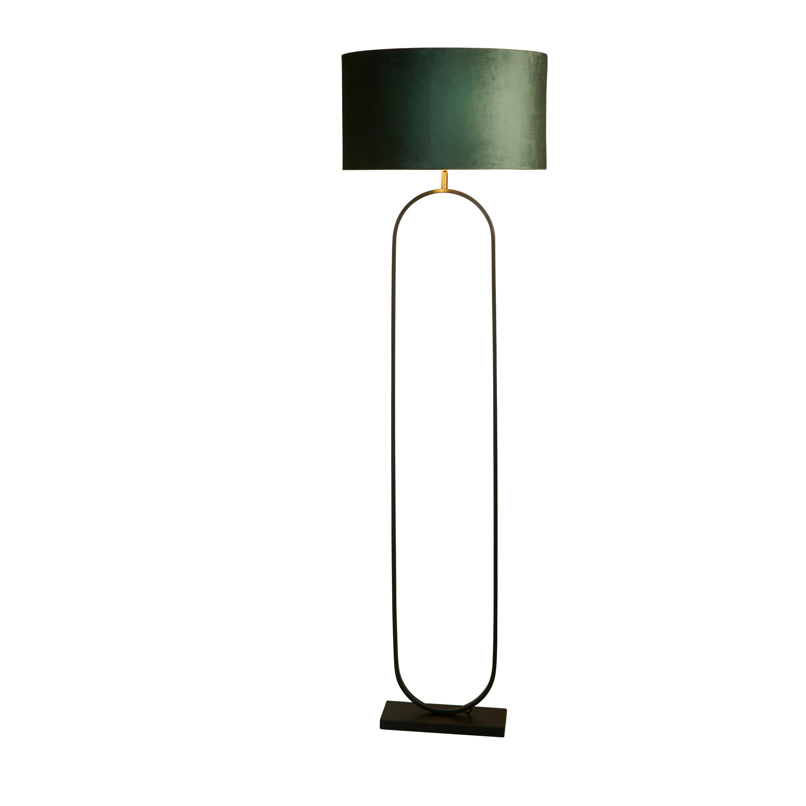 STOJEČA SVETILKA  Modish   50/50/164 cm          - črna/zelena, Design, kovina (50/50/164cm)