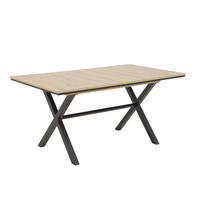 ESSTISCH Eiche Artisan rechteckig  ausziehbar  - Anthrazit/Eiche Artisan, MODERN, Holzwerkstoff/Metall (160-200/90/76cm) - MID.YOU