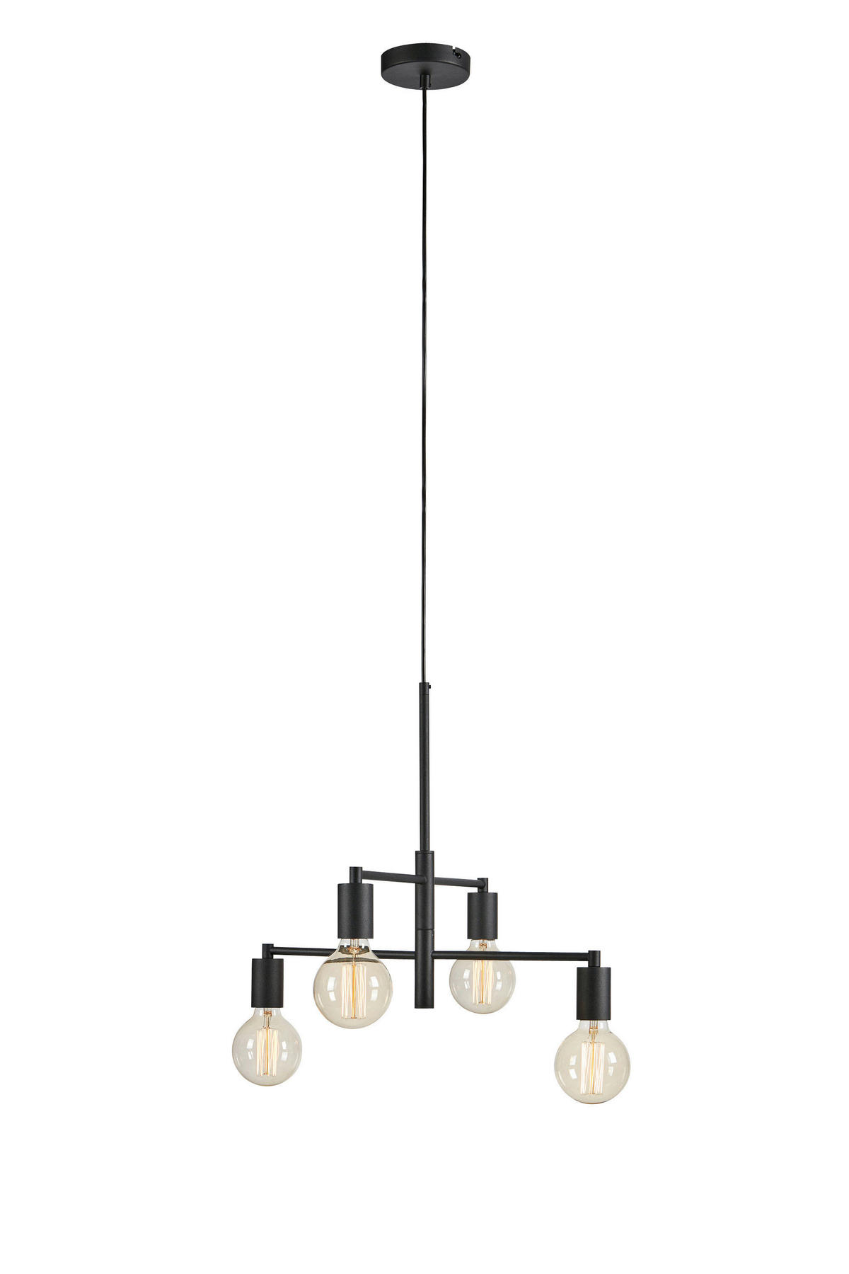 HÄNGELEUCHTE 50/43 cm   - Schwarz, Basics, Metall (50/43cm) - Markslöjd