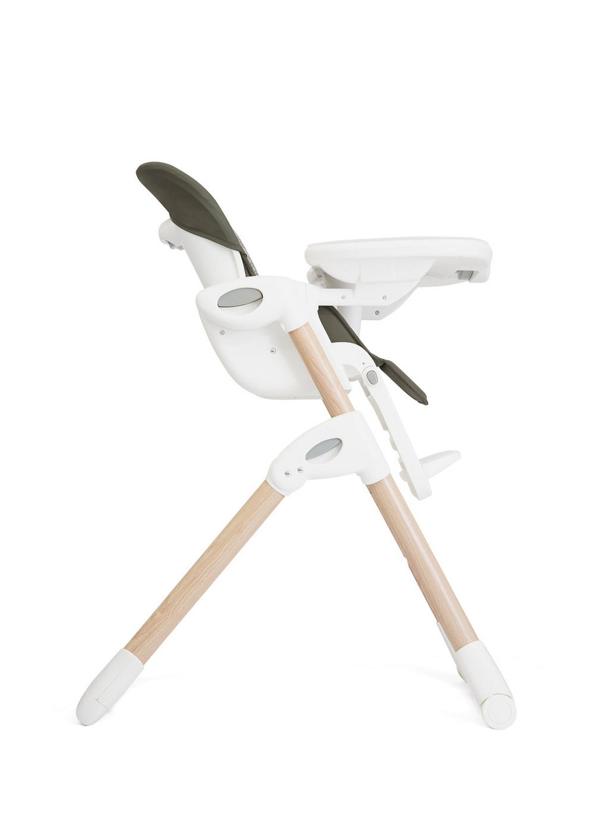 KOMBIHOCHSTUHL Mimzy Recline  - Dunkelgrün/Naturfarben, Basics, Kunststoff (57/104/78cm) - Joie