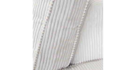 ECKSOFA Naturfarben Cord Zierkissen, Rückenkissen, Rücken echt  - Schwarz/Naturfarben, MODERN, Kunststoff/Textil (307/228cm) - Carryhome