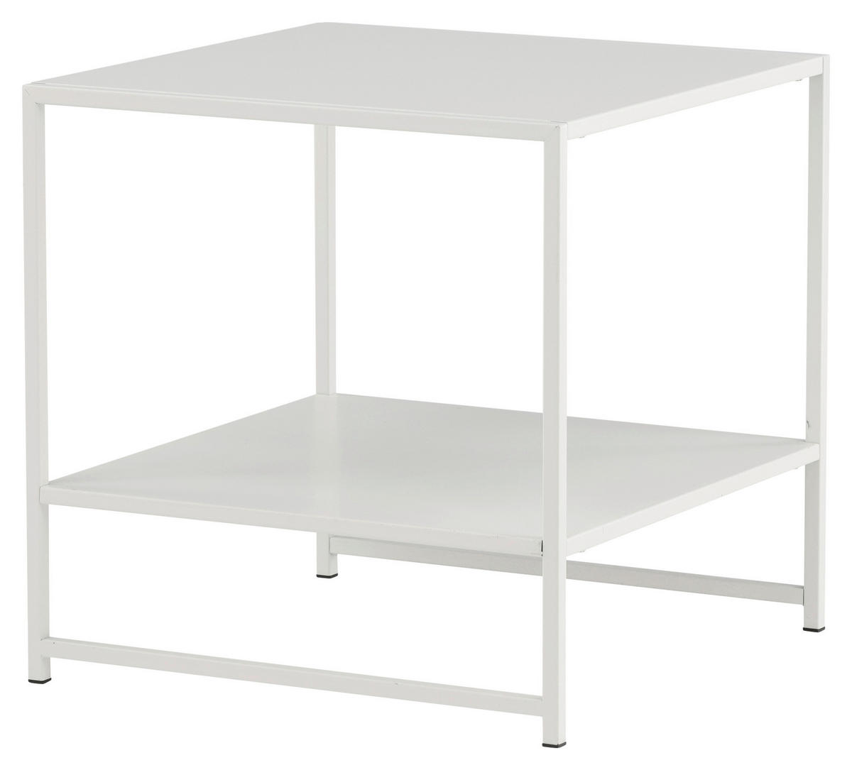 SIDOBORD i metall 50/50/50 cm  - vit, Design, metall (50/50/50cm) - Livetastic