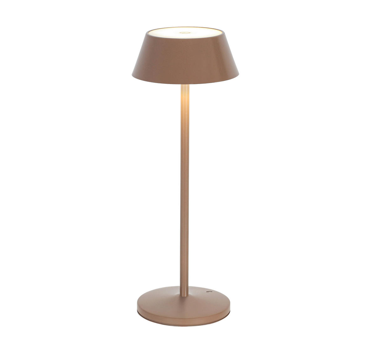 STOLNA PUNJIVA SVJETILJKA  - crna/taupe, Design, metal/plastika (11/30cm) - Dieter Knoll