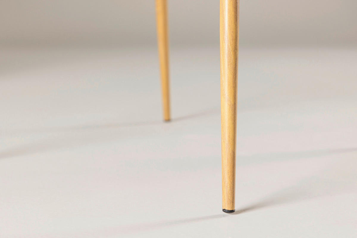 STUHL     - Braun, MODERN, Textil/Metall (48/80/54cm) - Livetastic