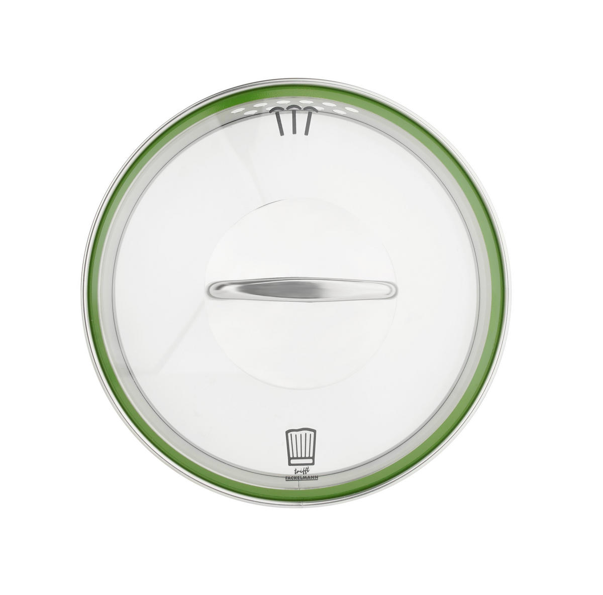 Oală Pentru Carne 1,5 l  - culoare inox, Design, sticlă/metal (1500ml) - Chefkoch+Fackelmann