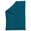 BETTDECKENBEZUG KNITTED JERSEY Jersey 135-140/200 cm  - Petrol, Basics, Textil (135-140/200cm) - Schlafgut