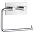 TOILETTENPAPIERHALTER - Edelstahlfarben, Basics, Metall (13,4/10,7/3cm) TOILETTENPAPIERHALTER - Edelstahlfarben, Basics, Metall (13,4/10,7/3cm)