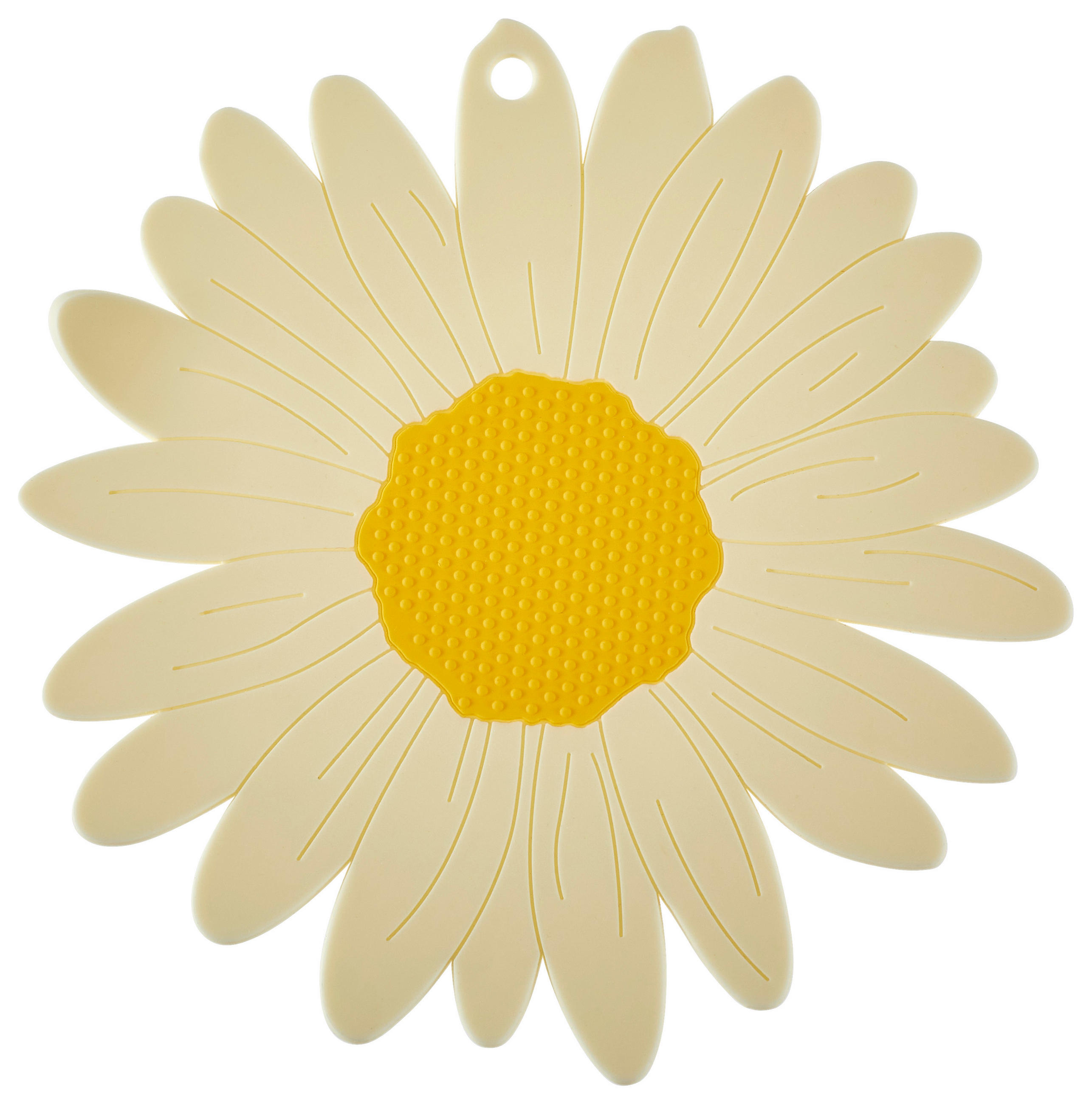 UNTERSETZERSET Textil Gelb, Weiß 14/14 cm  - Gelb/Weiß, Basics, Textil (14/14cm) - Esposa