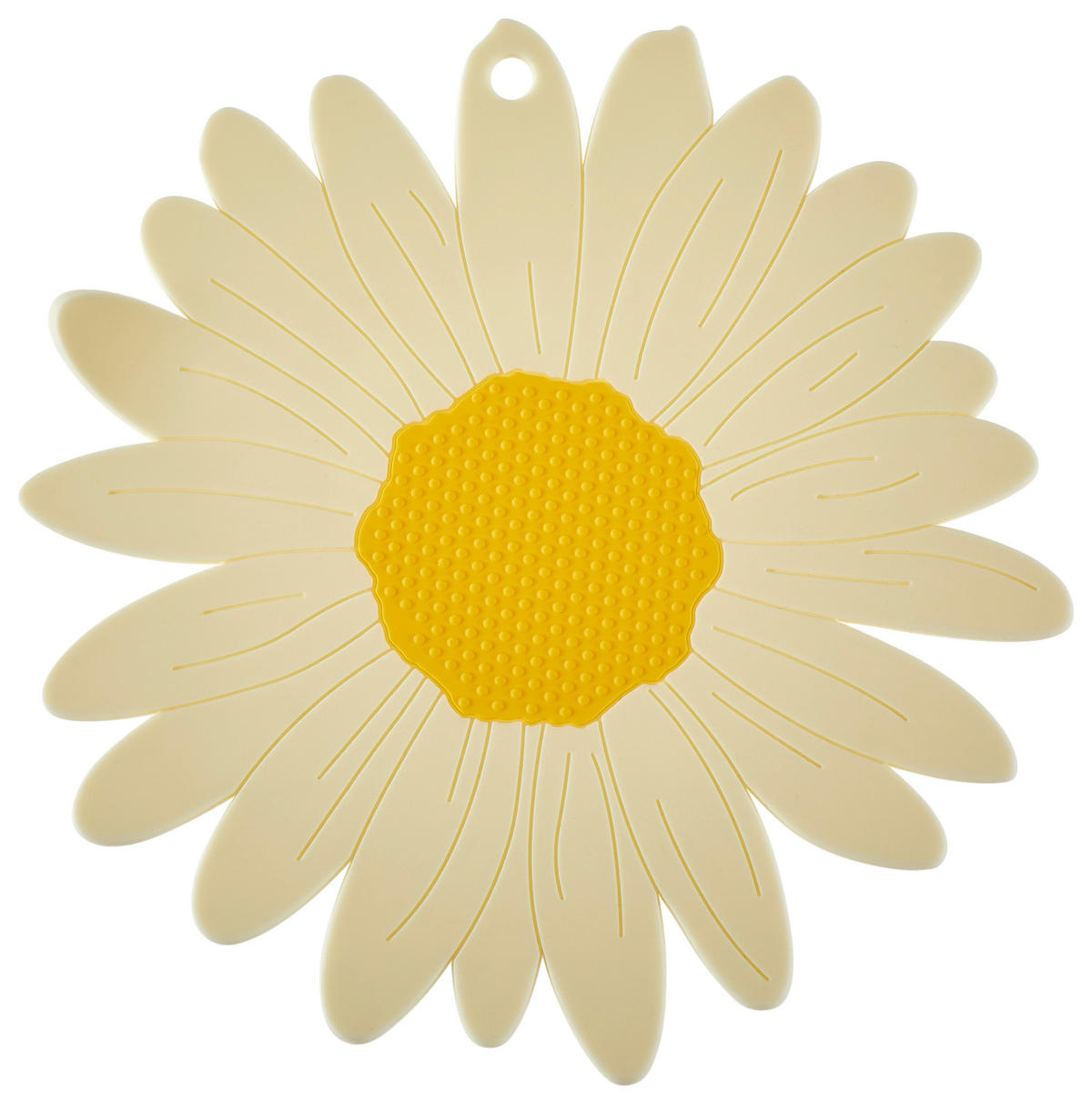 UNTERSETZERSET Textil Gelb, Weiß 14/14 cm  - Gelb/Weiß, Basics, Textil (14/14cm) - Esposa