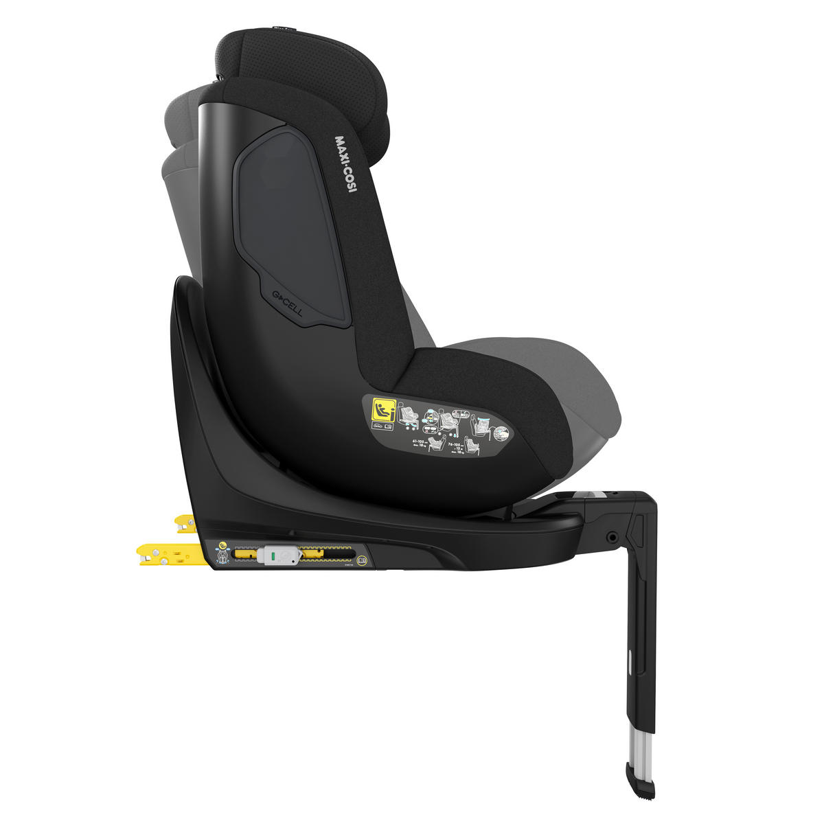 AUTO-SEDIŠTE ZA DECU  Mica Eco i-Size Authentic Black  - crna, Osnovno, tekstil/plastika - Maxi-Cosi