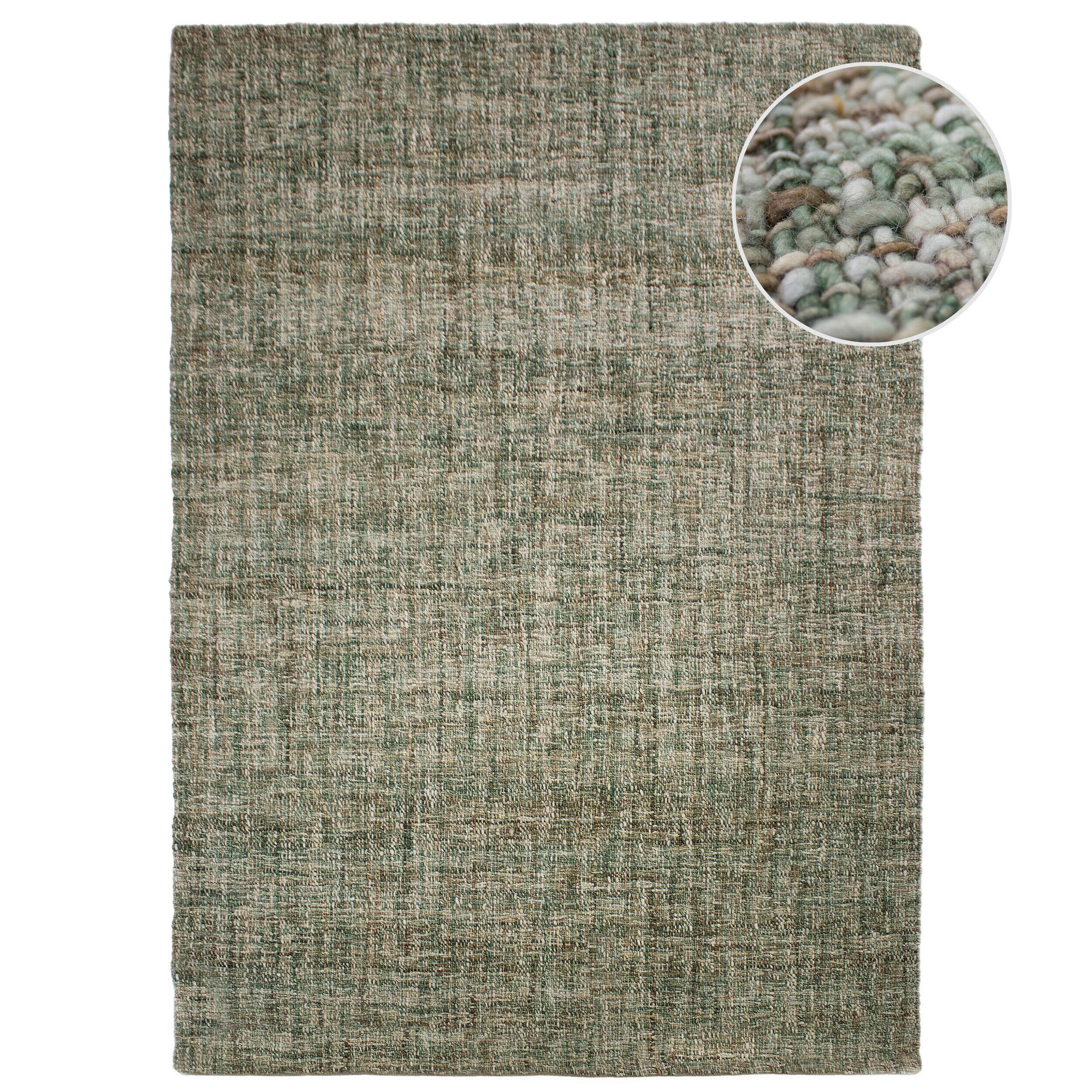 Flair Rugs VLNĚNÝ KOBEREC, 200/290 cm zelená