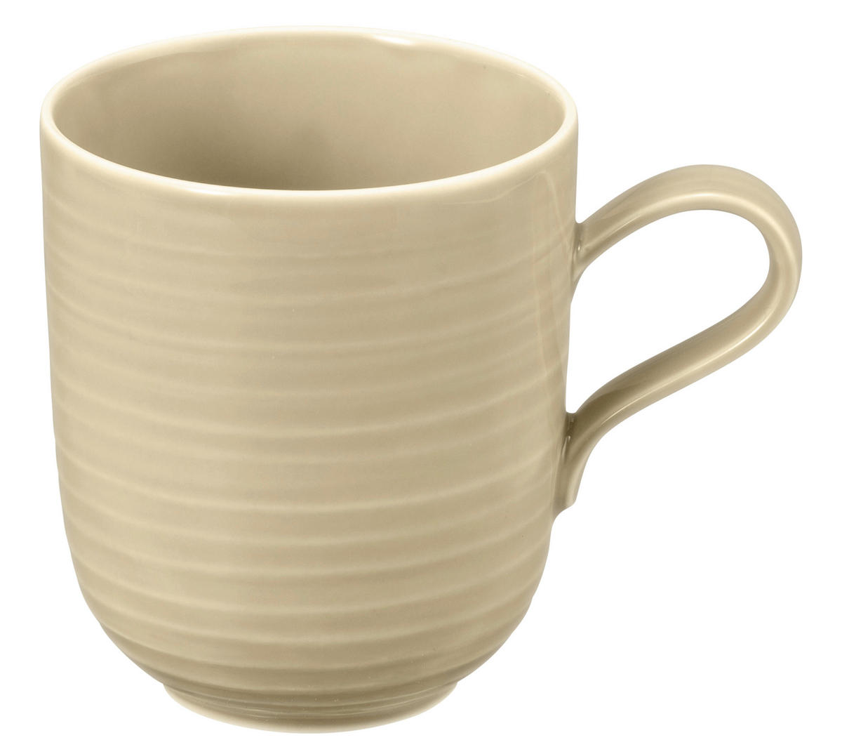 KAFFEEBECHER Terra    - Beige, Basics, Keramik (0,4l) - Seltmann Weiden