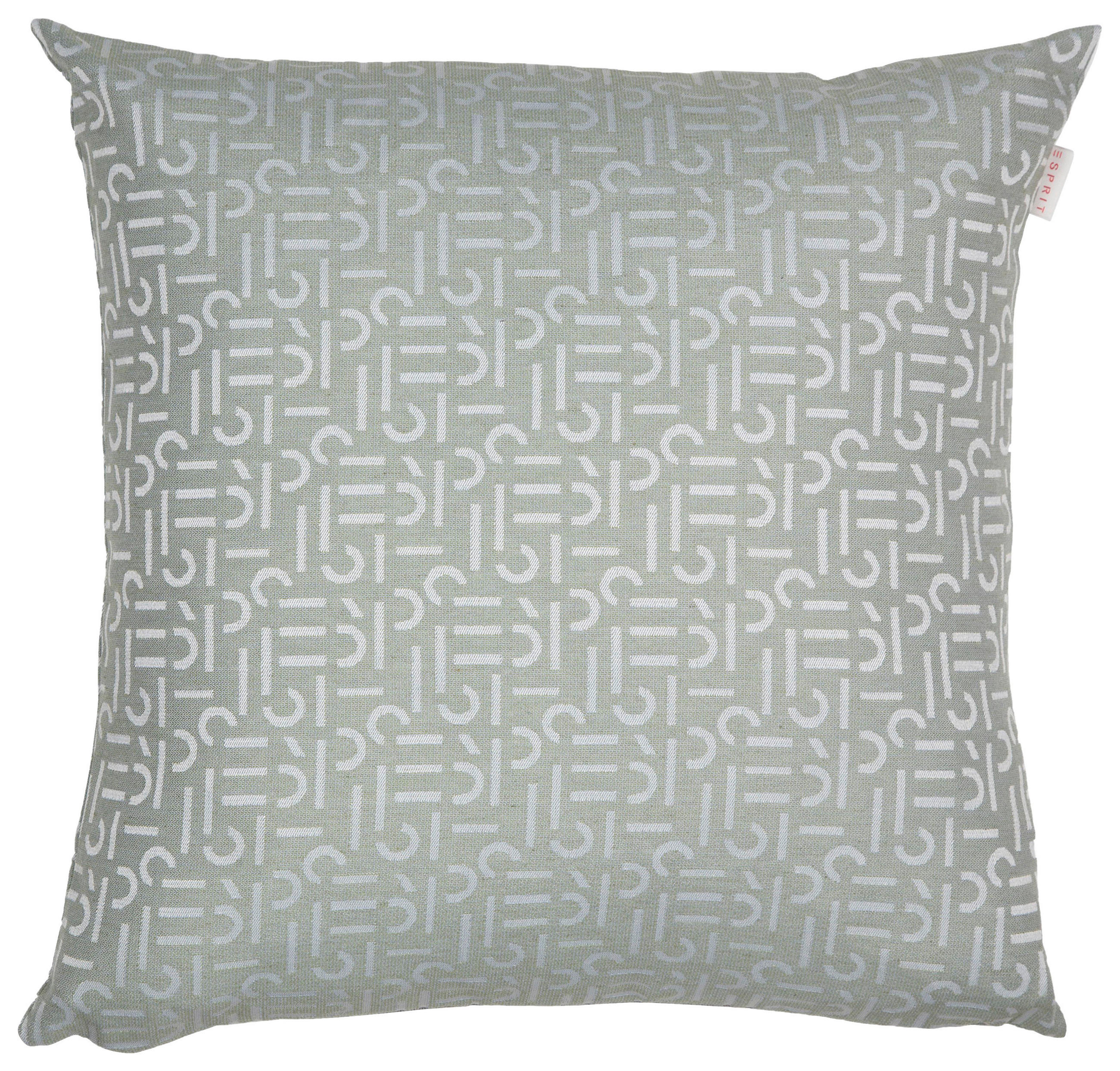 KISSENHÜLLE E-SCATTER Scatter 45/45 cm  - Jadegrün/Salbeigrün, KONVENTIONELL, Textil (45/45cm) - Esprit