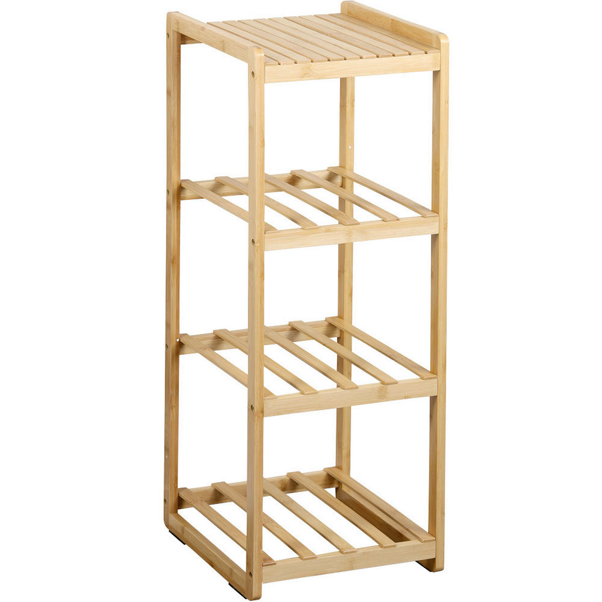 BADEZIMMERREGAL 29.5/87/33.5 cm  - Hellbraun/Creme, Basics, Naturmaterialien/Textil (29.5/87/33.5cm) - Kesper