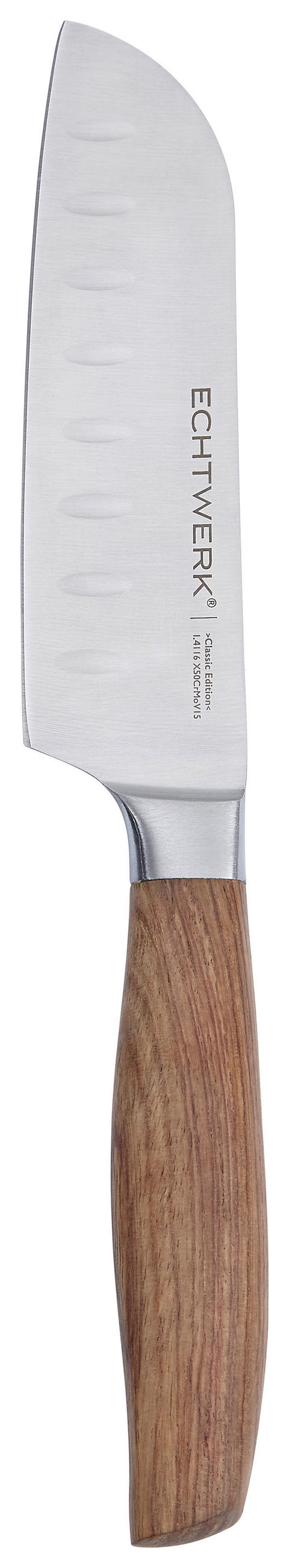 SANTOKUMESSER 28,9 cm  - Braun, MODERN, Holz/Metall (28,9cm) - Echtwerk