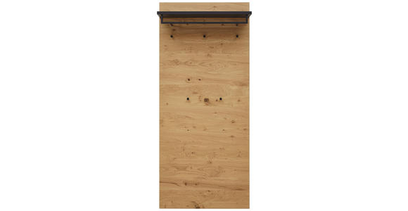 GARDEROBENPANEEL 80/183/27 cm - Eichefarben/Anthrazit, Design, Holz (80/183/27cm) - Dieter Knoll