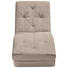 RELAXLIEGE in Textil Beige - Beige/Naturfarben, Design, Holz/Textil (164/86/67cm) - Ti`me RELAXLIEGE in Textil Beige - Beige/Naturfarben, Design, Holz/Textil (164/86/67cm) - Ti`me