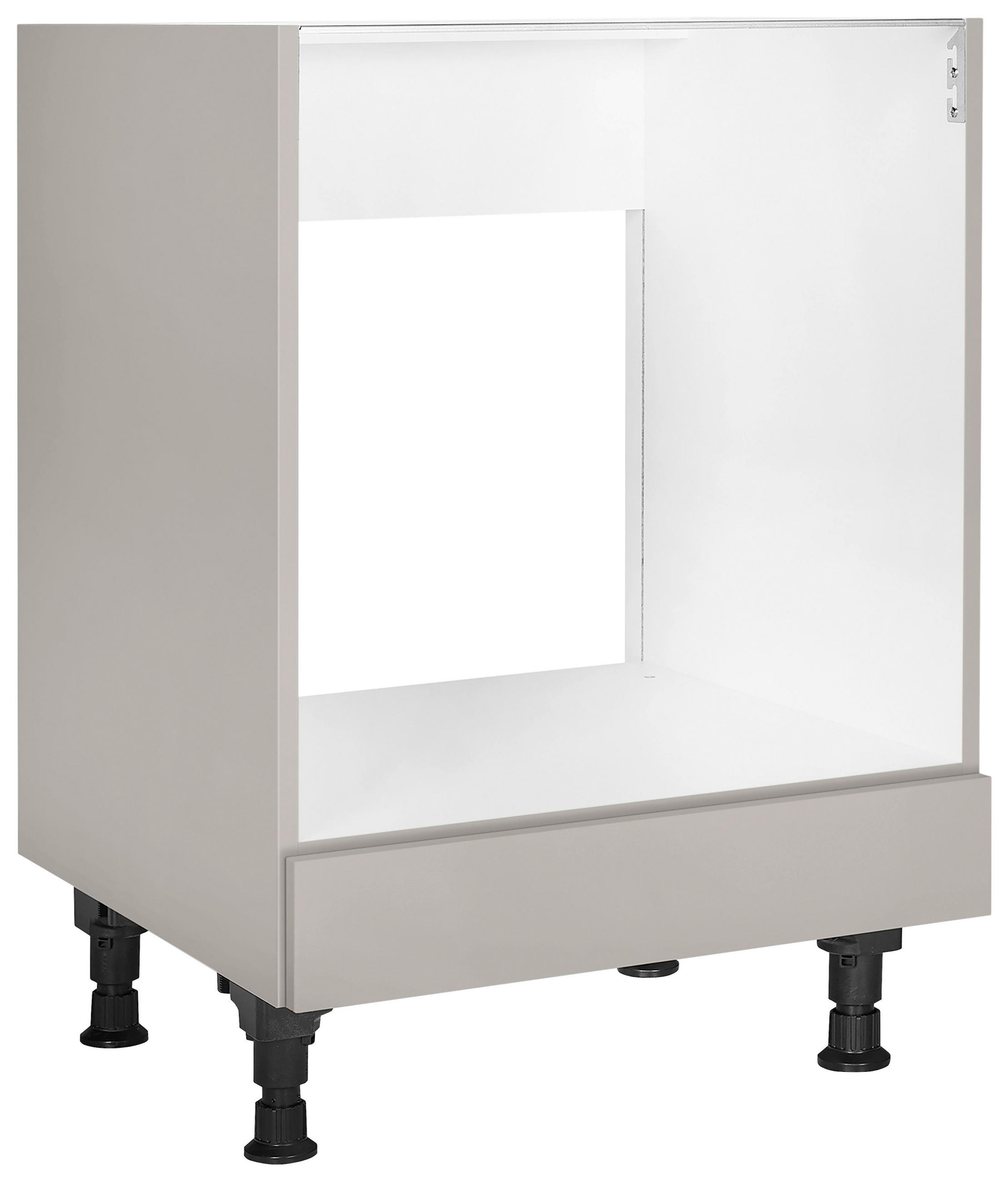 HERDUMBAUSCHRANK 60/87/56 cm  in Grau  - Grau, MODERN, Holzwerkstoff (60/87/56cm) - Nobilia