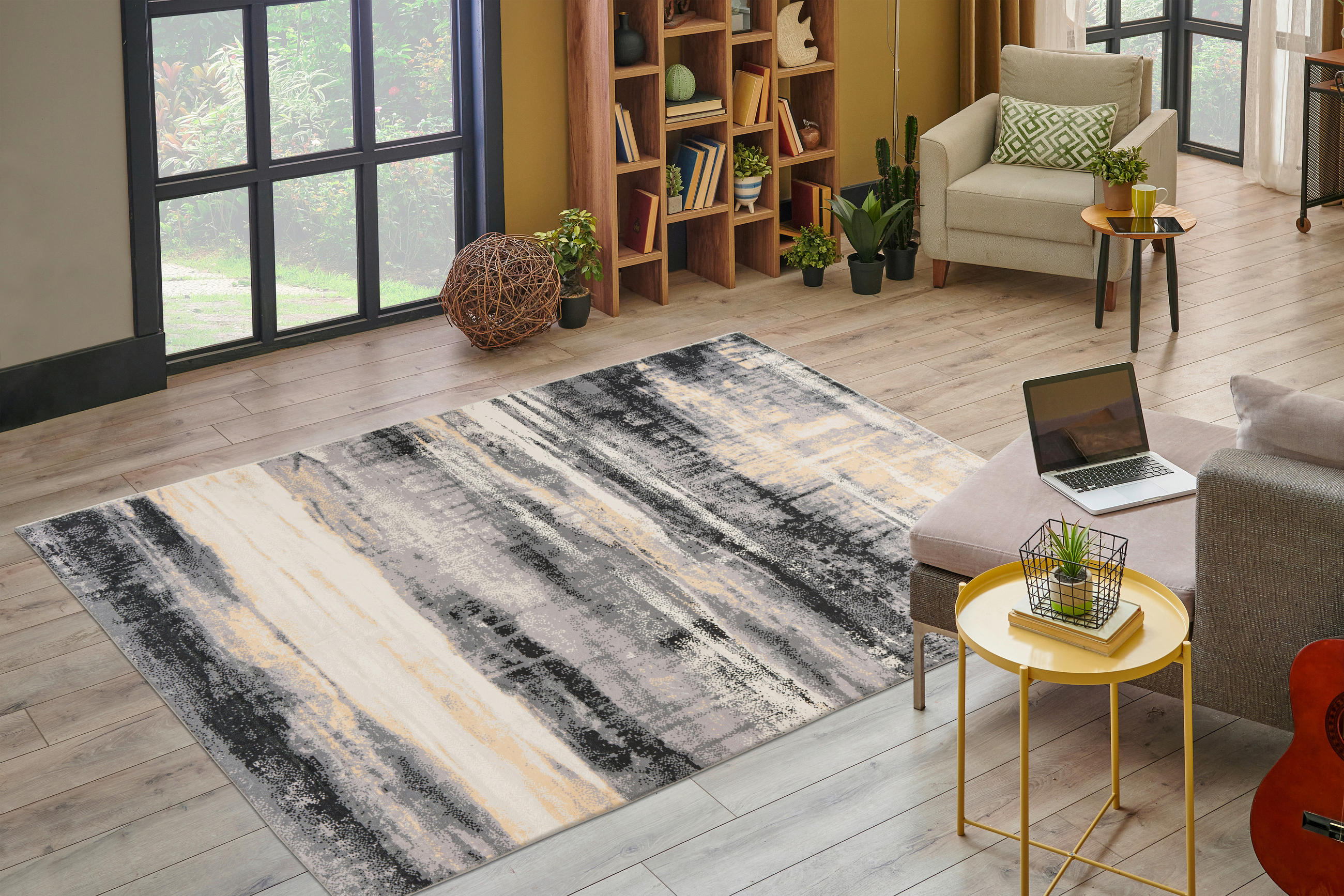 VINTAGE KOBEREC, 120/170 cm, černá - černá, Konvenční, textil (120/170cm)