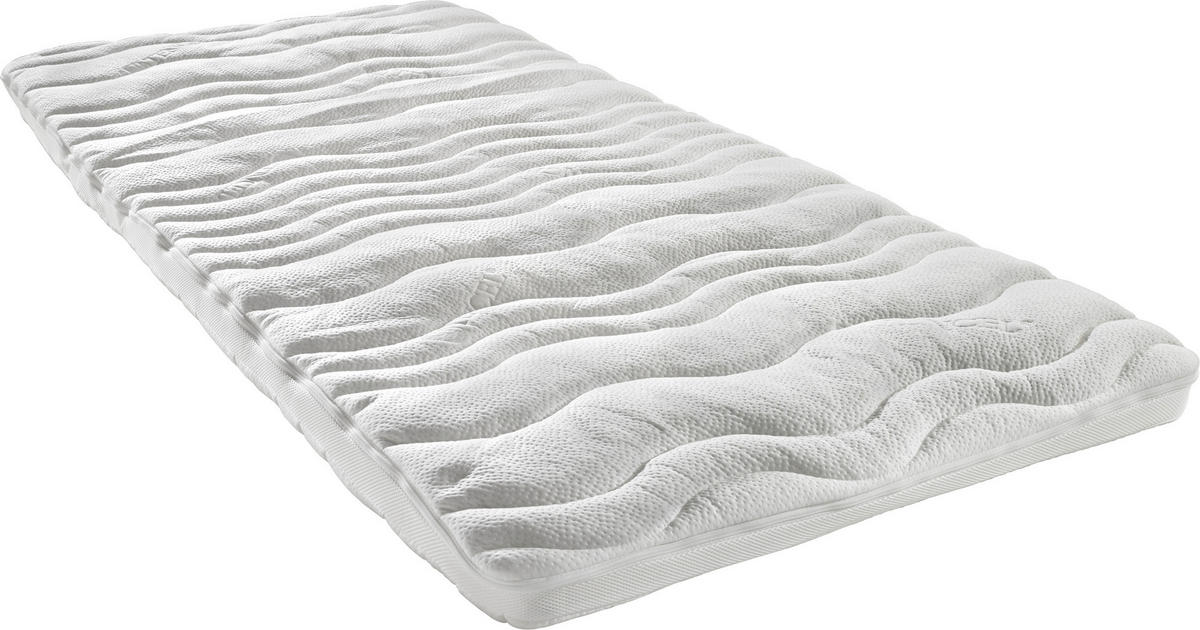 TOPPER 100/200 cm Höhe ca. 5 cm  - Weiß, Basics, Textil (100/200cm) - Sleeptex